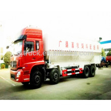 Camión del transporte de la alimentación animal de Dongfeng de la impulsión 8x4, portador de grano a granel, transportador de grano de cultivo
